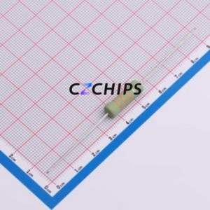 Resistencia de Orificio Pasante OY333KE, Componente de Orificio Pasante (THT), Cerámica de 7x19 mm, 33 kOhm, 10%, 2 W - Product Image 1