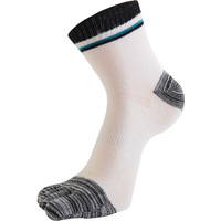 100% coton hiver orteil chaussettes hommes équipage rayé cinq doigts personnalisé orteil chaussettes
