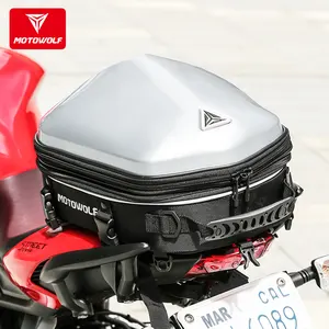 Motowolf Motorbike Hard Shell Helmet Backpack For Motorcycle Rider Motorcycle Trunk Tail Box Helmet Bag