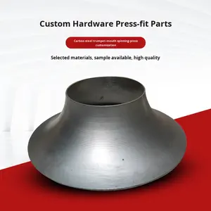 Funil Mecânico Conical Personalizado em Aço Inoxidável, Aço Carbono, Liga de Alumínio e Cobre com Tampa Redonda - Product Image 6