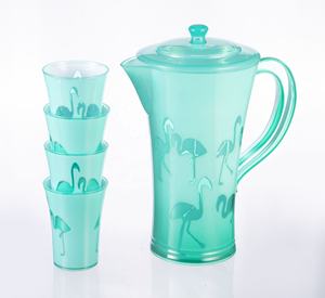 <span class=keywords><strong>Pichet</strong></span> en plastique Avec 4 Tasses - Product Image 3