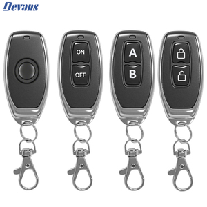 Télécommande de porte de garage 433 MHz à un bouton avec code d'apprentissage, <span class=keywords><strong>émetteur</strong></span> <span class=keywords><strong>RF</strong></span> sans fil 315 MHz EV1527 à 1 bouton, vente en gros d'usine - Product Image 4