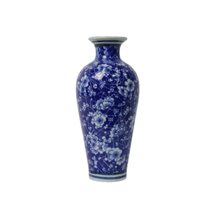 Vase en céramique bleu sous glaçure, pot à fleurs moderne pour rebord de fenêtre, décoration florale pour intérieur, maison, table de mariage - Product Image 6