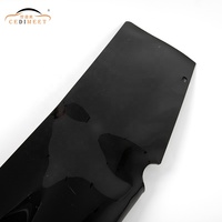 Protecteur de capot de voiture Déflecteur de capot en acrylique Accessoires d'extérieur Bouclier anti-insectes pour Nissan Patrol Y61 1998-2003