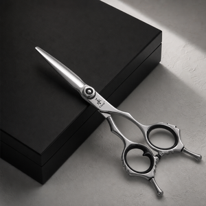 Tijeras de Peluquería Profesionales Rectas de Acero Inoxidable <span class=keywords><strong>LC</strong></span>-55Z, Tijeras de Salón de Belleza CNC CHENG YONGHE - Product Image 1