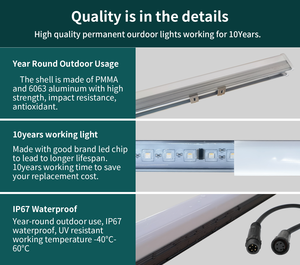 gouly Higher Quality <strong>Rgbw</strong> Full Color <strong>Dmx</strong> Pixel Led Tube 24v 14w Rgb Led Tube <strong>Light</strong> - Product Image 5