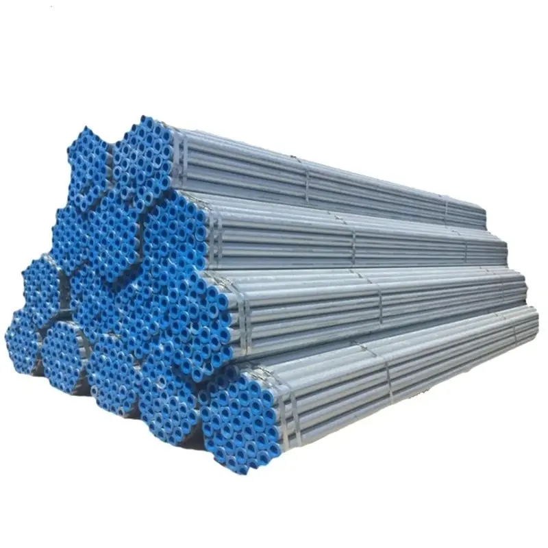 China steel pipe factory first hand direct supply high quality galvanized steel pipe 10 ft round galvanized pipe