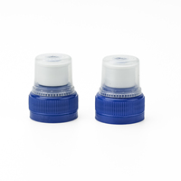 Bouchons de remplacement de qualité supérieure avec couvercle anti-poussière 28/410 en plastique PP pour bouteilles de sport, couleur personnalisée