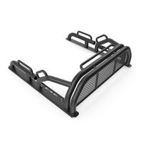 Arceau de sécurité noir pour benne de pick-up 4x4, compatible avec Navara, Dodge Ram 1500, Toyota Tundra, et arceau de sécurité sport