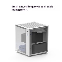Casing Mini ITX Portabel BenNiu U25 Sea View Room 11L dari Aluminium Alloy, Transparan Samping, Pendingin Udara, Non-matx/TK0