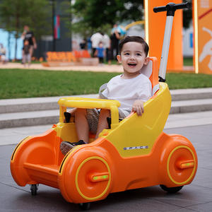 Mobil Dorong Anak-anak <span class=keywords><strong>3</strong></span> In 1 Pabrikan, Mobil Dorong Anak-anak, Mobil Listrik, Baterai 12V untuk Anak-anak - Product Image 4