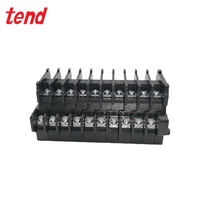 Bornier double couche de type carte Tend TBD-10/TBDN-10, connexion par boulon, contacts en cuivre, 10A max, protection contre les ampères continus