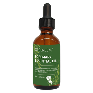 Aceite Capilar de Romero 100% Natural en Oferta, para el Crecimiento del Cabello Rizado y Cuidado del Cuero Cabelludo con Efecto Suavizante - Product Image 1