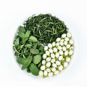 Bolsitas de Té <span class=keywords><strong>Verde</strong></span> con Jazmín y <span class=keywords><strong>Menta</strong></span> Helada, para Preparación Fría y Caliente, Sabor Refrescante, 3g*10 Bolsitas, Té Natural Saludable para Bebidas de Verano - Product Image 5