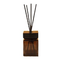 Bouteilles en verre carrées noires luxueuses de 100ML 150ML pour l'artisanat d'aromathérapie à la maison unique
