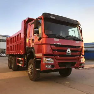 Howo Sinotruk מכירה איסוזו באיכות טובה שני Sinotruck סין 371 כוחות סוס 8X4 משמש Dump משאית