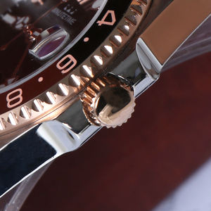 Montre MINUTETIME NH34, montre mécanique automatique, cadran NH34, étanche 10 bars/100 mètres, montre-bracelet en acier rose doré de luxe pour hommes - Product Image 4