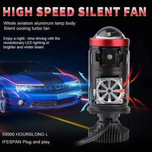 Nueva Bombilla LED M01T H4 de Alta Calidad, 45W, 6000LM, 6000K, 12V, IP67, Faros Delanteros, Luces Antiniebla, Accesorios Universales para Automóviles - Product Image 4