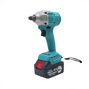 Llave de impacto eléctrica de iones de litio al por mayor de fábrica, llave de impacto eléctrica, llave eléctrica sin escobillas de alto torque portátil - Product Image 1