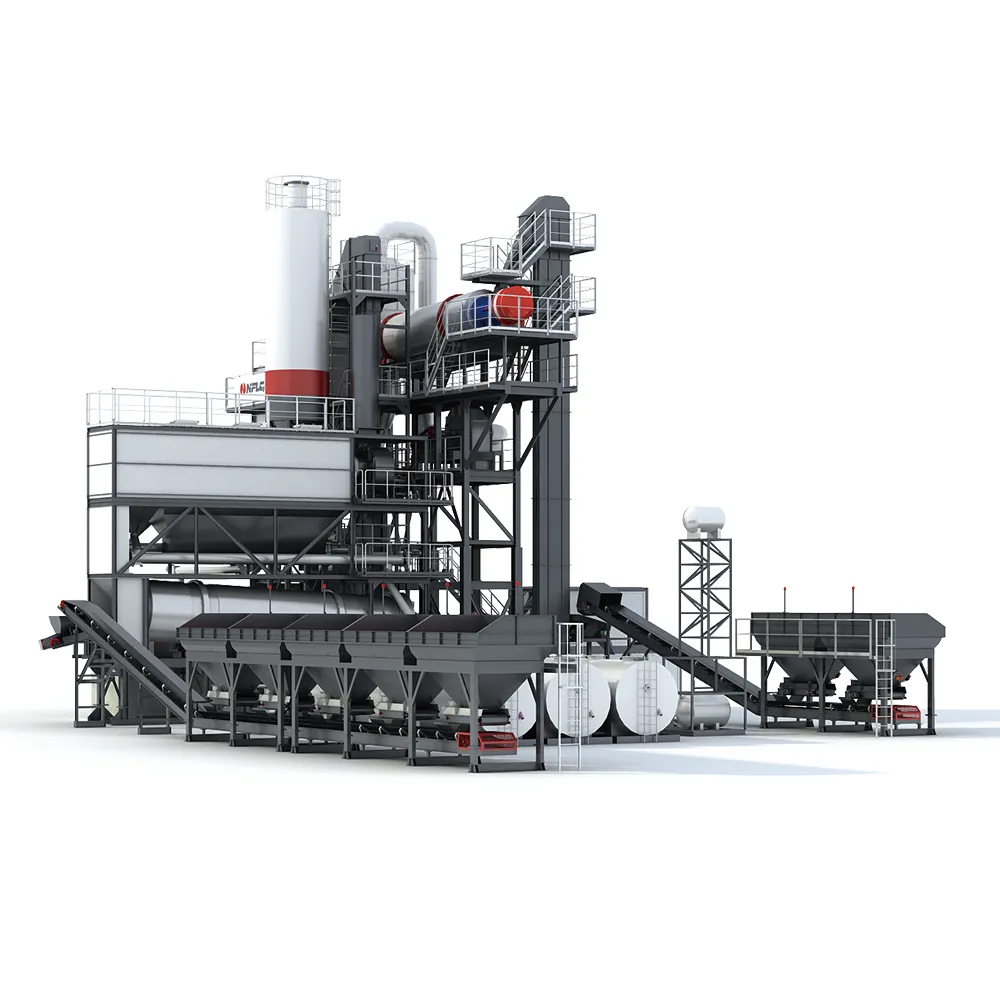 New design high efficiency 160tph mobile asphalt plant price for sale