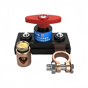 Interrupteur de déconnexion de batterie de voiture 12V 24V, interrupteur manuel de coupure pour camion, camping-car, <span class=keywords><strong>bateau</strong></span>, <span class=keywords><strong>remorque</strong></span>, protection contre les fuites - Product Image 1
