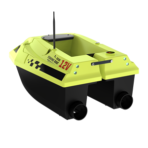 Barco Cebador de Plástico HOIWELL 12V con GPS+BeiDou, Doble Satélite, Sonar, Control Remoto de 500M, Tolva de 2kg y Retorno Automático para Pesca - Product Image 4