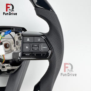 Volant en bois Toyota CE <span class=keywords><strong>Gr</strong></span> <span class=keywords><strong>Sport</strong></span> pour Hilux Vigo Revo N70 N80 Rogue Supra Mk5 A90 Corolla Gr86 Camry Land Cruiser - Product Image 5