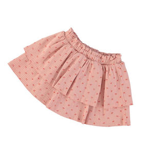 Nouveau design Jupe en coton biologique à imprimé <span class=keywords><strong>parasol</strong></span> Jupe à taille élastique à volants pour bébé fille - Product Image 3