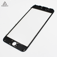 Komponen pengganti layar iPhone, pelat sentuh depan untuk iPhone 6 plus 7 8 X XR 11