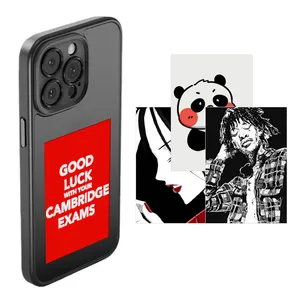 2024 nuevo diseño de moda Smart NFC Phone Case E-paper E-link Display DIY Mobile Phone Shell para iPhone 12 13 14 15 Pro Max