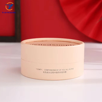 Tube de papier patch pour mamelon du fabricant d'emballage de petite poudre rose haut de gamme pour souvenirs cosmétiques stock prêt livraison rapide