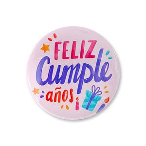 Botones Decorativos de Feliz Cumpleaños en Español, Pin para Solapa, Decoración de Fiesta para Niños, Hombres o Mujeres Adultos - Product Image 6