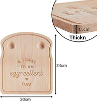 Planche à découper pliable en bois de hêtre, nouvelle conception, écologique, antibactérienne, pour petit-déjeuner, œufs, pain, avec logo gravé, pour fromage