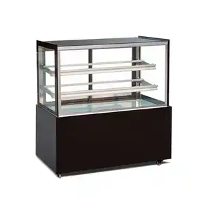 Gekoelde Display Cakekast Deur Open Mini Aanrecht Salade Eco Behuizingen Koude Dranken Pepsi Chocolade Fruit Voedselkoeler