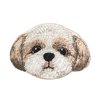 Patchs brodés personnalisés en tissu non tissé écologique avec motif animalier, logo sur mesure pour chiens/chats, thermocollants pour vêtements et vestes