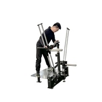 Máquina de remo con carga de placas para gimnasio, máquina de remo extrema para pecho, espalda, brazos y hombros