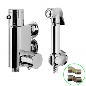 Portable Adjustable Flow <strong>Bidet</strong> Hand Water Pressure <strong>Shower</strong> Toilet <strong>Spray</strong> Shattaf - Product Image 2