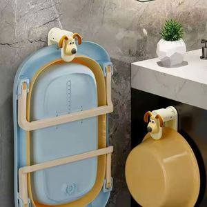 2024 Latest Foldable <b>Wall</b> Mounted <b>Storage</b> <b>Rack</b> Hooks Non-Perforated Multifunctional Strong Loading Capacity Spice Clothing - Product Image 2