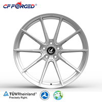 Jantes en alliage forgées concaves légères CF Custom Brushed New 25mm, 17-24 pouces, 4x100 5x100