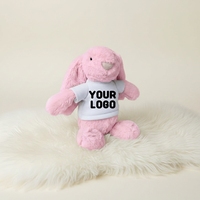 Peluche personnalisée super douce et mignonne, lapin de Pâques lavable, jouet en peluche pour enfants, cadeau d'anniversaire