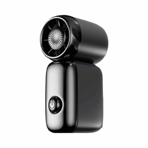 Mini ventilateur électronique portable avec compresse de glace, 6 vitesses, 2400 mAh, mini ventilateur de poche rechargeable par USB, ventilateur de climatisation en plastique pour le camping - Product Image 3