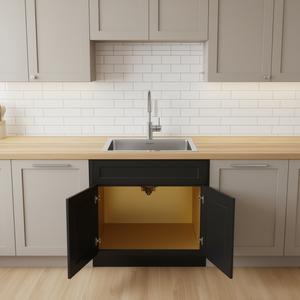 Meuble sous-évier Alliance Building Materials, 30-36 pouces de large, moderne, en bois, RTA, pour cuisine et buanderie - Product Image 2