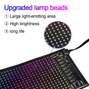 Cao cấp LED ma trận Bảng điều chỉnh với hình ảnh cao rõ ràng LED dấu hiệu Led Xe bảng hiệu linh hoạt Led RGB hiển thị DIY - Product Image 5