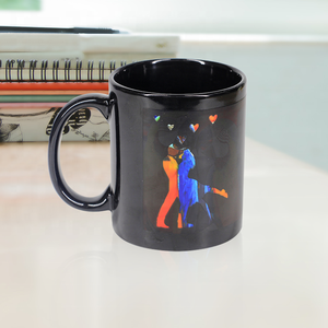 Tasse à café en céramique lumineuse personnalisée 11oz capacité 350ml tasse <span class=keywords><strong>personnalisable</strong></span> par sublimation - Product Image 6