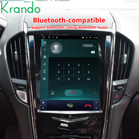 Écran Tesla 9,7'' pour Cadillac ATS XTS CTS 2013-2018, autoradio Android, unité multimédia, navigation, CarPlay sans fil, GPS 4G