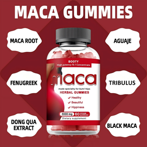 Capsules de Maca Noire Plus pour des Fesses et des Courbes Volumineuses - Booster d'Endurance et de Force - Complément Alimentaire à Base de Racine de Maca Noire pour Adultes - Product Image 2