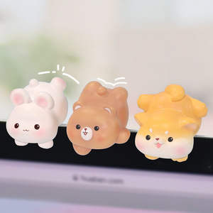 Baby Story <b>Mini</b> Resin Animal Figurines Multi Piece Car Dashboard Decor Office <b>Desk</b> Ornament Party Gift - Product Image 2