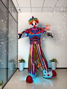 Nuevo <span class=keywords><strong>Disfraz</strong></span> <span class=keywords><strong>de</strong></span> <span class=keywords><strong>Payaso</strong></span> <span class=keywords><strong>de</strong></span> Alta Calidad Hecho a Mano <span class=keywords><strong>de</strong></span> 2.7 Metros <span class=keywords><strong>de</strong></span> Altura, <span class=keywords><strong>Disfraz</strong></span> <span class=keywords><strong>de</strong></span> Robot <span class=keywords><strong>Payaso</strong></span> Realista con Luces LED - Product Image 5