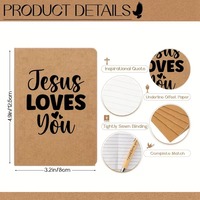 Coffret Cadeau Religieux Inspirant : Bible, Carnet de Prières, Stylo, Porte-clés, Cahier, Souvenir d'Église pour Elle et Lui