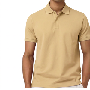 Camiseta Polo de Lujo para Hombre de Algodón Orgánico, Anti-Pilling, Resistente, Ropa de Trabajo, Proveedor de Fábrica OEM, Venta al Por Mayor del Fabricante - Product Image 1